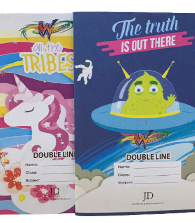 Dubbelgelijnd schrift - dubbelgelinieerd 80 blad-468049