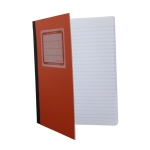 Gelinieerd ingebonden schrift harde kaft Med. Callliër #Prg-529296