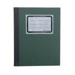 Gelinieerd ingebonden schrift harde kaft Med. Callliër #Prg-529297