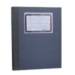 Gelinieerd ingebonden schrift harde kaft Med. Callliër #Prg-529303