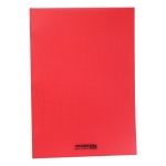 A4 Geruit schrift m. plastic kaft 72blz Geruit schoolschrift-529314