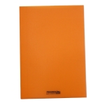 A4 Geruit schrift m. plastic kaft 72blz Geruit schoolschrift-529315