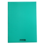 A4 Geruit schrift m. plastic kaft 72blz Geruit schoolschrift-529316