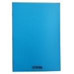 A4 Geruit schrift m. plastic kaft 72blz Geruit schoolschrift-529318