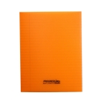 SCHRIFT MET PLASTIC KAFT DIK GELINIEERD A5 72BLZ "PROGRESS"-529344