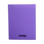 SCHRIFT MET PLASTIC KAFT DIK GELINIEERD A5 72BLZ "PROGRESS"-529346