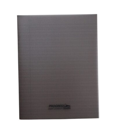 SCHRIFT MET PLASTIC KAFT DUBBEL GELINIEERD A5 72BLZ "PROGRES-529348