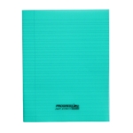 SCHRIFT MET PLASTIC KAFT DUBBEL GELINIEERD A5 72BLZ "PROGRES-529350