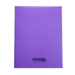 SCHRIFT MET PLASTIC KAFT DUBBEL GELINIEERD A5 72BLZ "PROGRES-529353