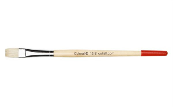 Penseel nummer 12 met lange steel 309mm COLKW12-L-0