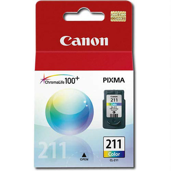 Canon CL-211 Ink cartridge | CL211 Kleur Inktcartridge-0