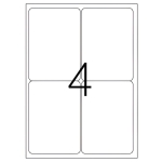 Tanex Wit Zelfklevend Etiket A4|99.1x139mm #TW-2004-529427