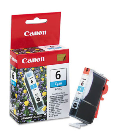 Canon BCI-6C Cartridge |Cyan #4706A003AB-0