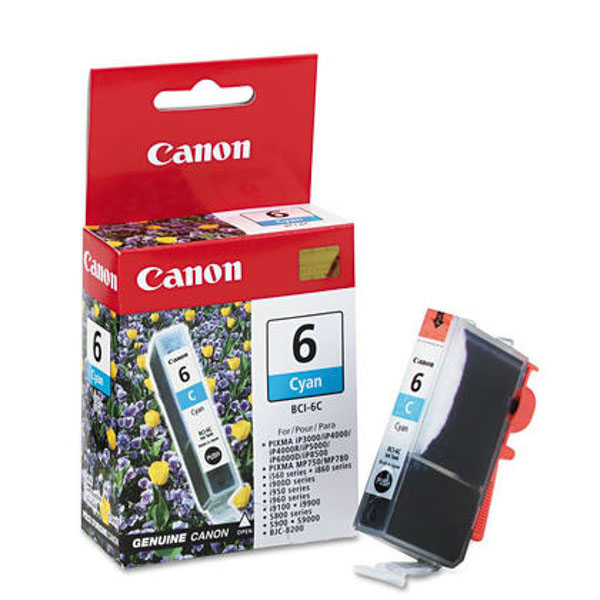 Canon BCI-6C Cartridge |Cyan #4706A003AB-0