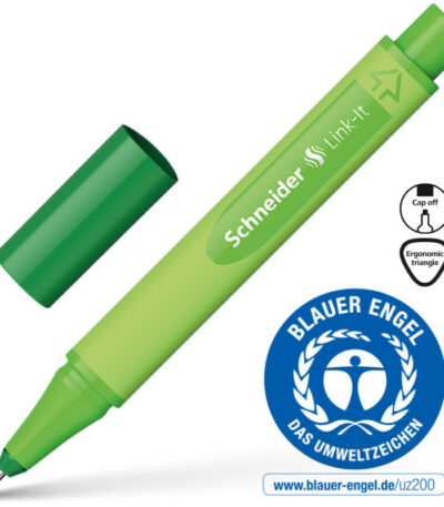 Schneider "Link-It" Fineliner 0.4mm -Donkergroen #191204-0