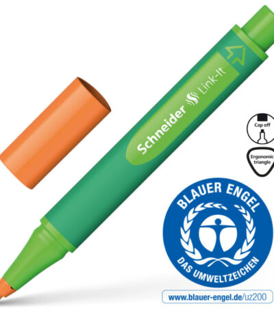 Fibrepen Oranje 0.1mm - Schneider Link-It #192004-0