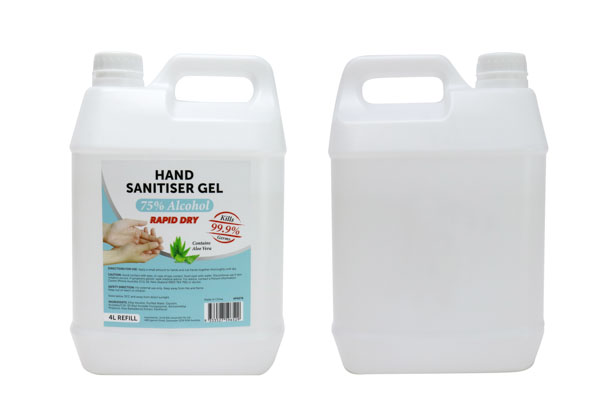Gel Handsanitizer - Handgel in jerrycan, 4L-110714