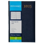 A5 kantooragenda Blauw | 1week per 2 pagina's Ryam 83488000-486853