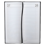 Kantooragenda Lang | Smal | Bordeaux | 1dag / pagina 8347300-529786