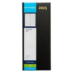 Kantooragenda Lang | Smal | Zwart | 1dag per pagina 83478000-486849