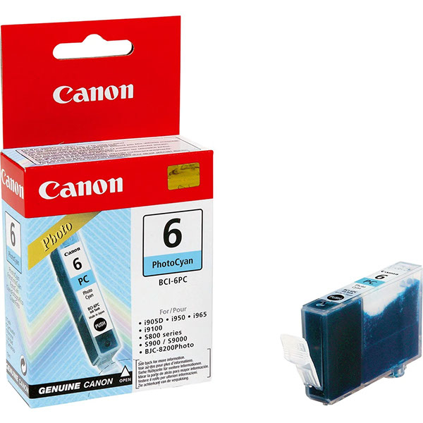 Canon Inkjet cartridge BCI-6 Cyan #BCI6PC-0