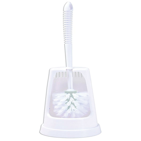 Deluxe toiletborstel met houder-0