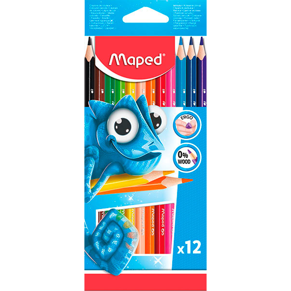 Maped 'Pulse' Kleurpotloden - Set/12 #862252-0