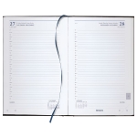 Blauwe Brepols kantooragenda 2026 -1dag per pagina-529771