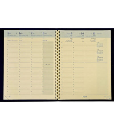 Brepols kantooragenda Omega Genova 1week/2pag A4 agenda-127754
