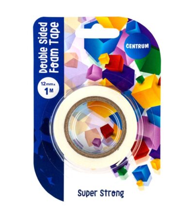 Dubbelzijdig Foam Plakband - 12mm x 1M - dubbelzijdig Tape-0