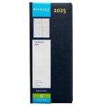 Kantooragenda Lang | Smal | Blauw | 1dag per pagina 83478000-486841