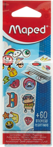 Maped Stickers voor kinderen 775210, Art Bag Stickers Set/5-0