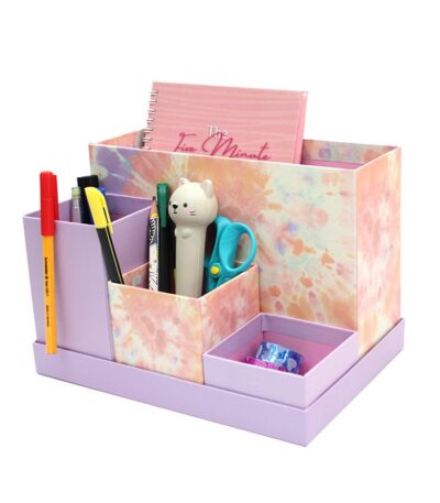 Deskorganiser 5 compartimenten Bureau organizer Assorted-0