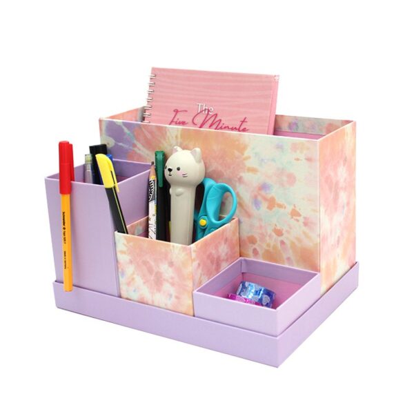 Deskorganiser 5 compartimenten Bureau organizer Assorted-0
