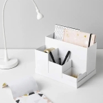 Deskorganiser 5 compartimenten Bureau organizer Assorted-411695