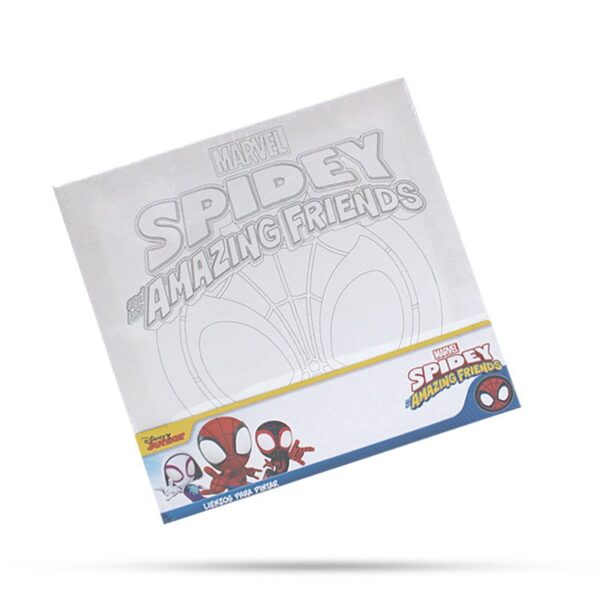 Spiderman Canvas set met Print en Frame 25x35cm Schilderen-0
