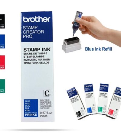 STEMPEL INKT BROTHER BLAUW-0