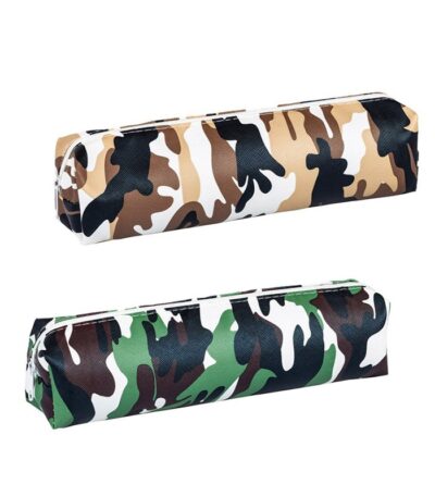 Etui - Dino 2 kleuren - Camouflage 21 x 5,5 x 4 cm Pennenzak-0