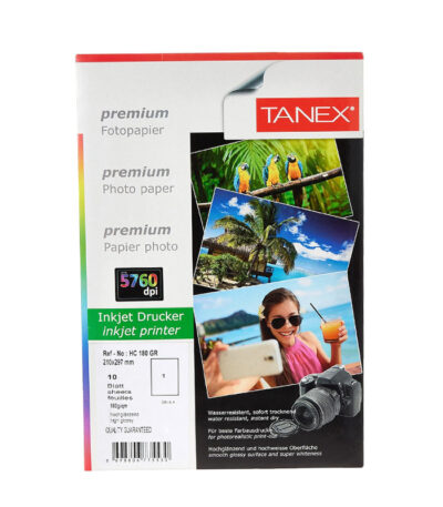 FOTOPAPIER INKTJET GLOSS A4 240GSM TANEX# HC-240G-20-0