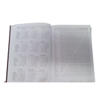 A5 Kantooragenda Bordeaux| 1dag / pagina + tabjes 86243000-529773