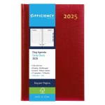 A5 Kantooragenda Bordeaux| 1dag / pagina + tabjes 86243000-470391