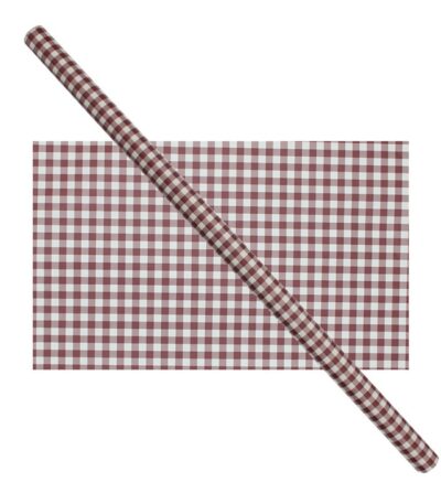 Cadeaupapier 76X250CM bordeaux/rood/wit 50G kerstpapier-0