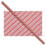 Cadeaupapier 76X250CM pastelrood gestreept 50G kerstpapier-0