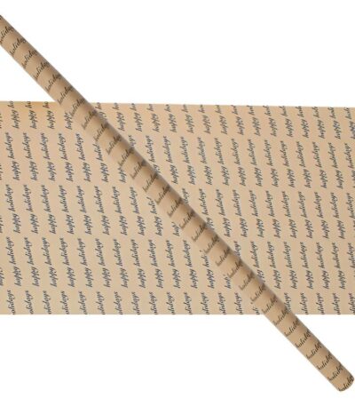 Cadeaupapier 76X250CM "Happy Holidays" 50G-0