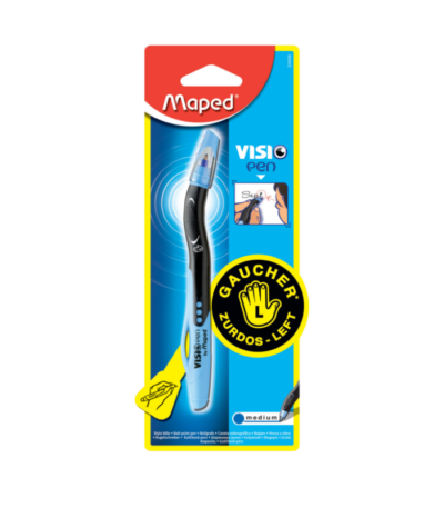 Linkshandige Balpen Blauw 1.0mm - Maped 1.0MM MAPED #224320-468243