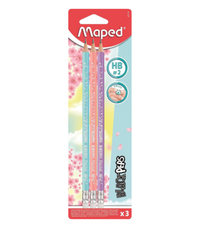 POTLOOD HB PASTEL SET/3 MET VEGER MAPED #851719-0