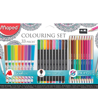 KLEURKIT ART SET/33 | COLOR'PEPS & GRAPH'PEPS MAPED#897417-0