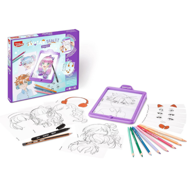 MAPED CREATIV 7+ AVATAR'TABLET MANGA TEKENMATERIAAL #907076 -0