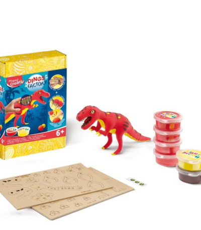 MAPED CREATIV 6+ DINOS FACTORY MODELLEERKLEI T-REX #907210-0