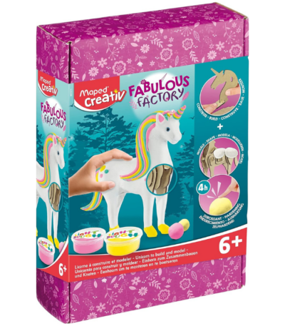 MAPED CREATIV 6+ FABULOUS FACTORY MODELL.KLEI UNICORN#907211-0